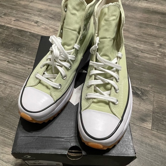 Converse Run Star Hike high top platform shoes. M9/W10.5 - Picture 3 of 4